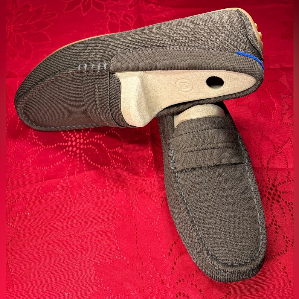 Rothy's The Driving Loafer Brown Herringbone